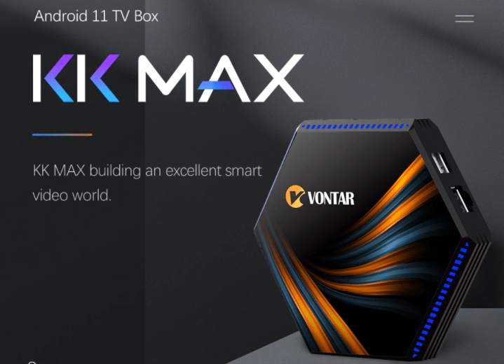 ТВ-бокс VONTAR KK MAX Android 11