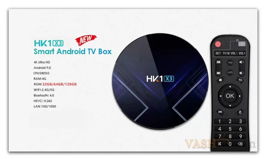 ТВ-бокс HK1 X3: Новый Smart TV Box Amlogic S905X3