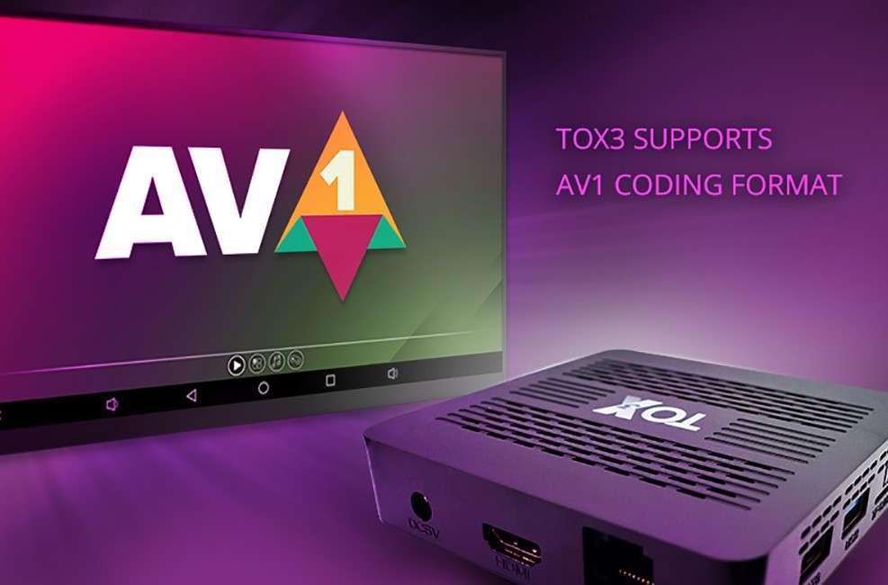 TV Box TOX3 AV1