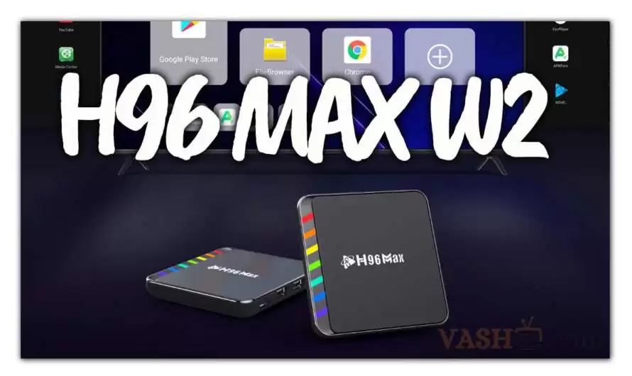 H96 MAX W2 базе Android 11 с Wi-Fi 6