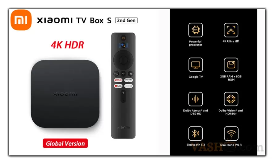 Xiaomi Mi TV Box 2nd Gen 4K Ultra HD