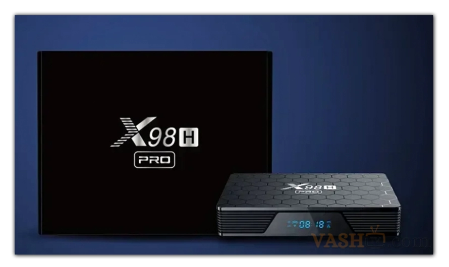 X98H Pro Android TV Box Quad Core Android 12 4K Media Player: Обзор и характеристики